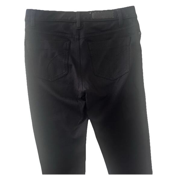 Calvin Klein Jeans Women's Black 27x27.5 Size 4 Good Condition Size 4 - Picture 6 of 7